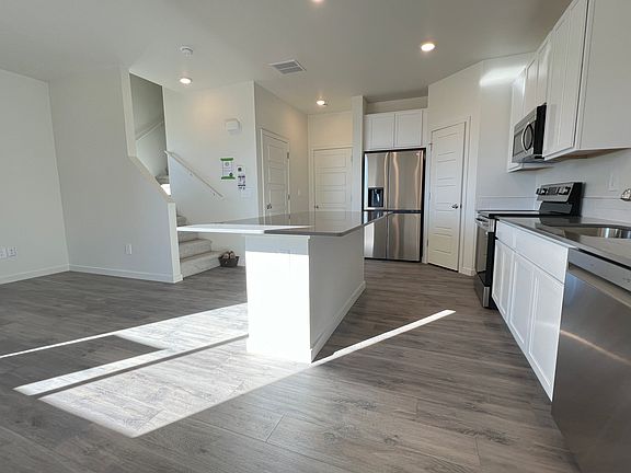 500 S Denver Ave Unit 12A Kitchen Living Room View 2