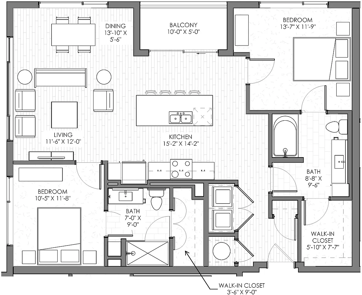 Floor plan Citadel Summit