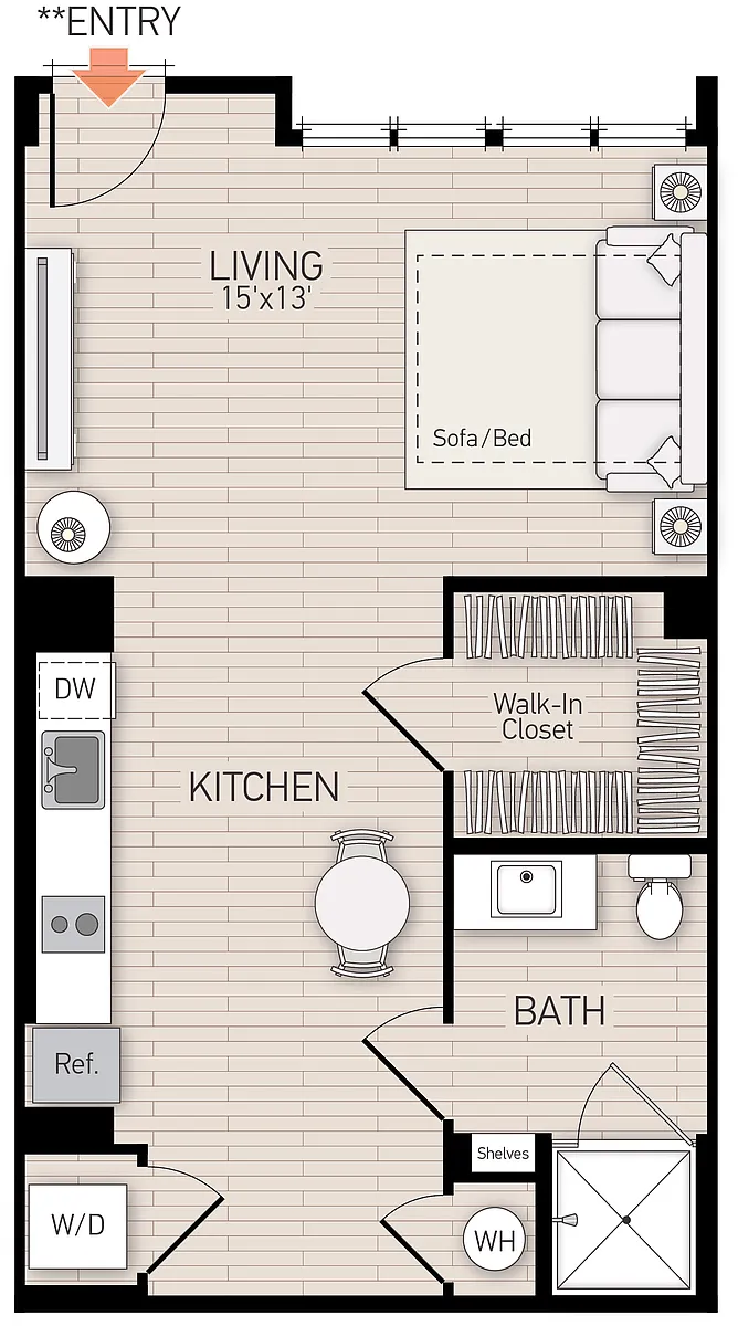 Floor plan Mirador - Plan 101