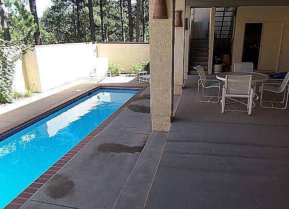 Heated Lap Pool and Patio