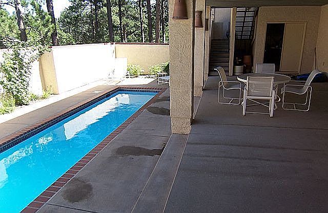 Heated Lap Pool and Patio
