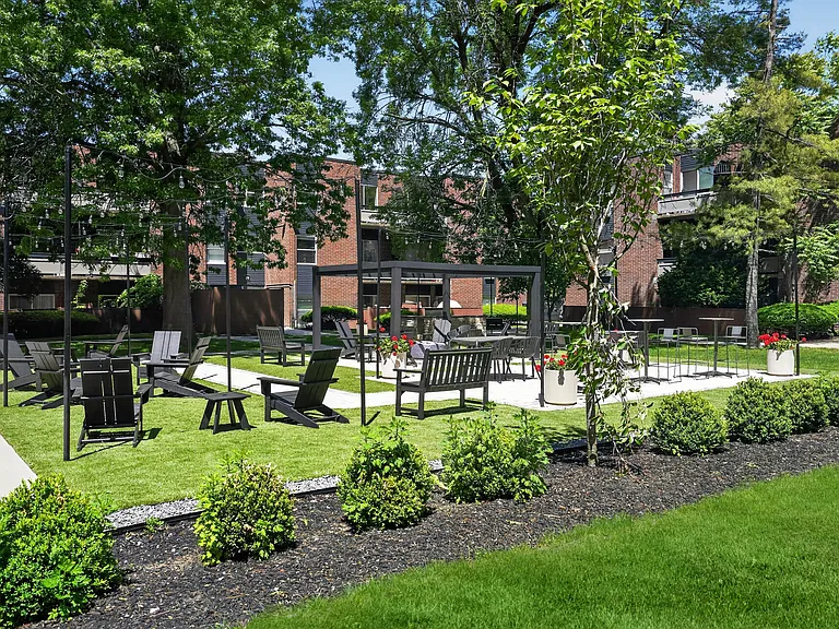Unwind in the serene outdoor oasis of Eagle Rock Apartments and Townhomes at Brighton. Enjoy beautifully landscaped grounds, perfect for relaxation or social gatherings. Don't miss out on your ideal living spaceschedule a tour today!
