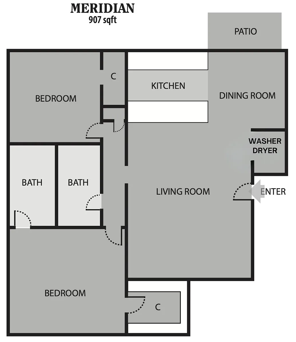 Floor plan Meridian 2.0