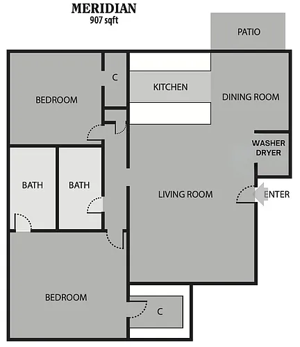 Floor plan Meridian 2.0