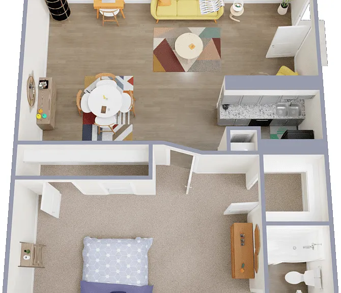 TURQUOISE Floorplan Diagram