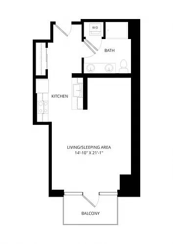 Floor plan 0X1 A6