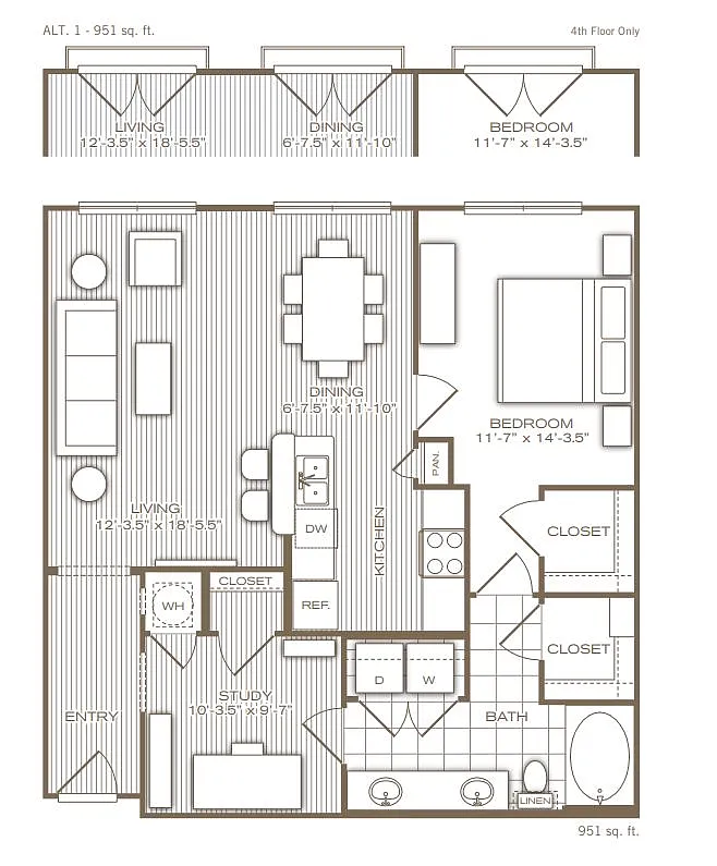 Floor plan Paramount
