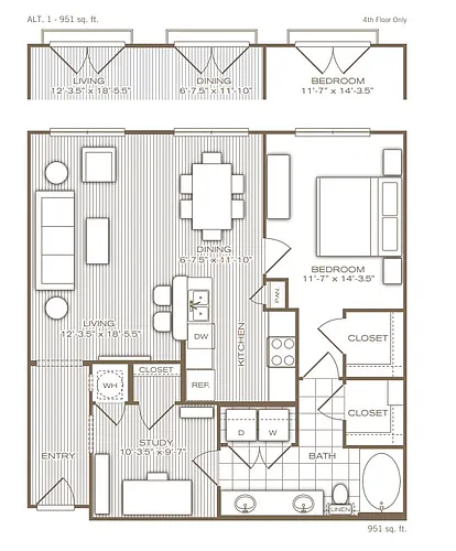 Floor plan Paramount