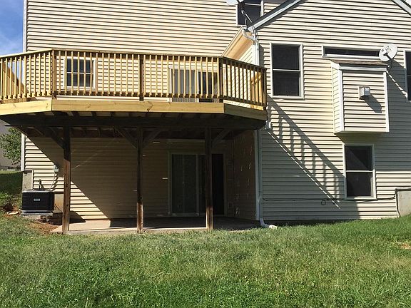 Large back yard