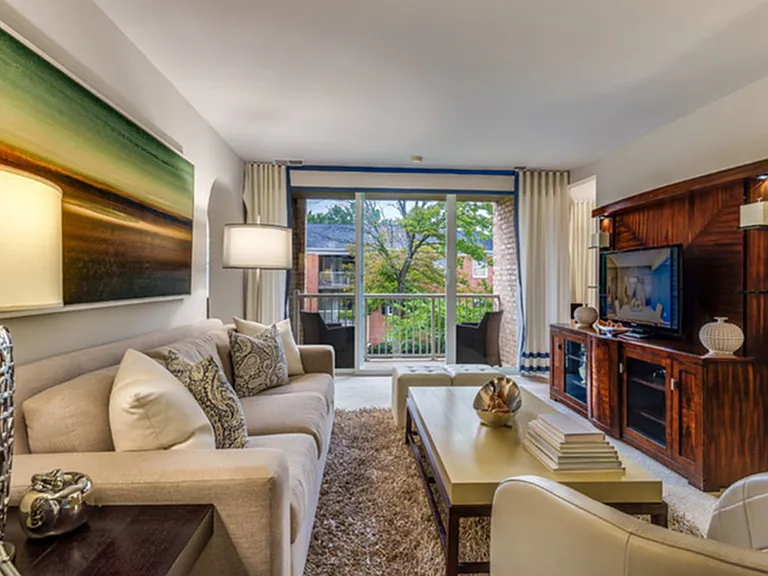 Living Room with Balcony