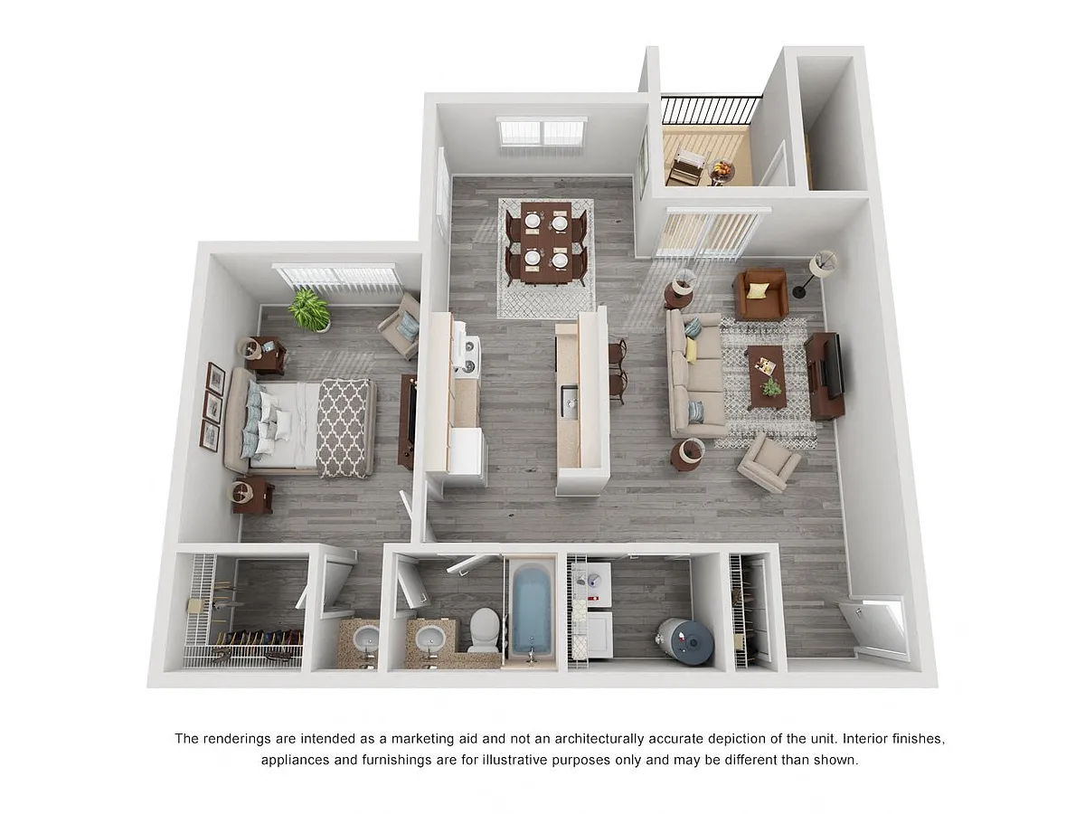 Floor plan Model A1