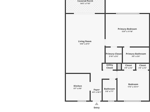 5th image of 1030 Country Club Drive #407
