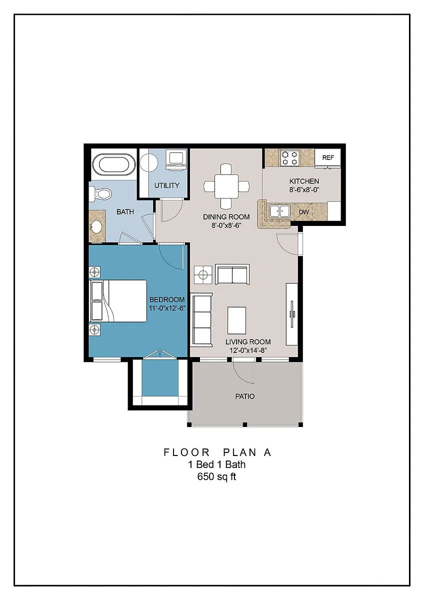 Floor plan A