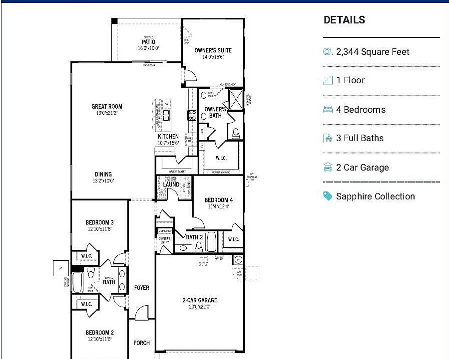 2nd image of 841 W ANGELINA Drive