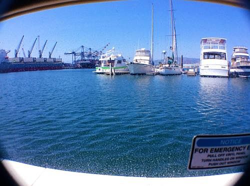 View from back patio