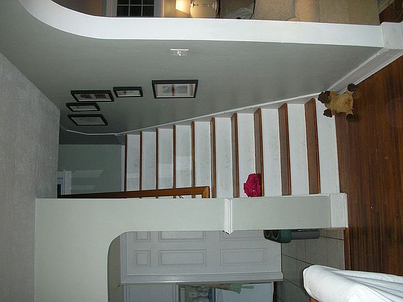 Stairs From Dining To Upstairs