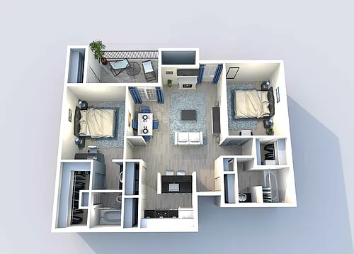 Floor plan B2