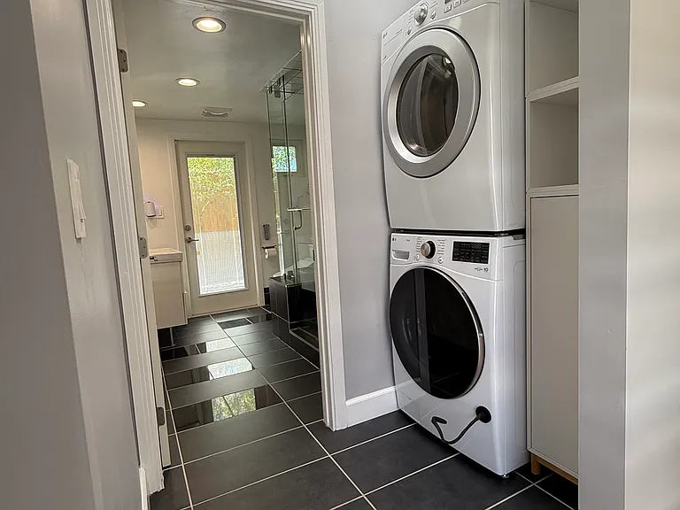 Washer and Dryer, Secondary Bathroom