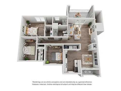 Floor plan The Charleston