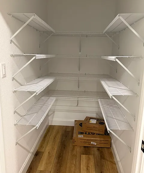Large walk-in pantry
