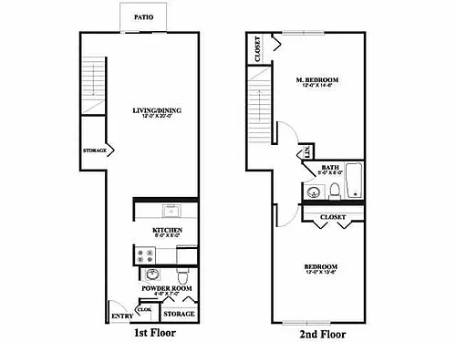 Floor plan Townhouse