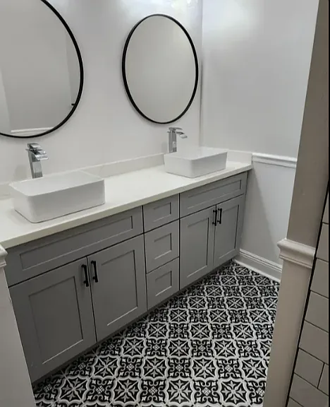 Full Bathroom - Double Sink