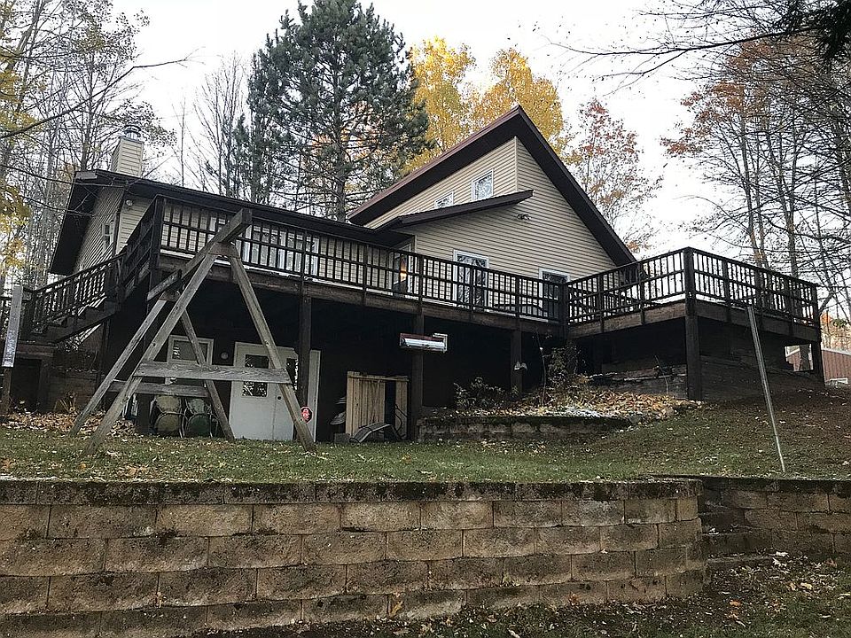 Lake view; walkout basement