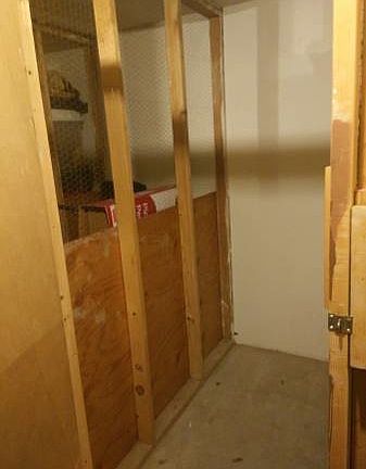Extra storage closet across apt