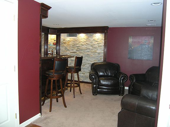 lower level with wet bar