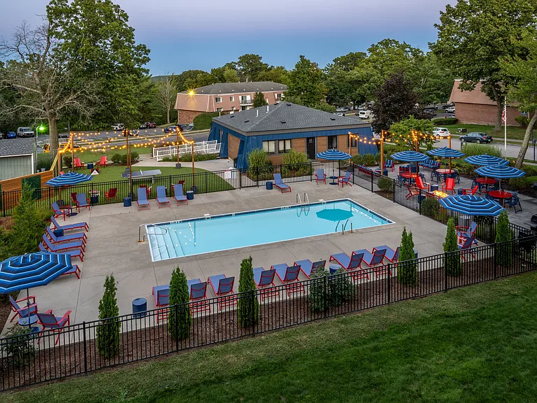 Aerial View Of Pool