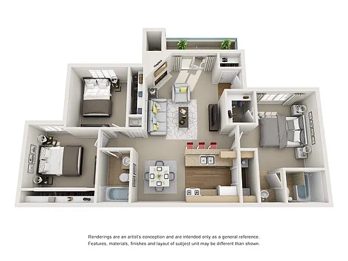 Floor plan Grandiosa Vista