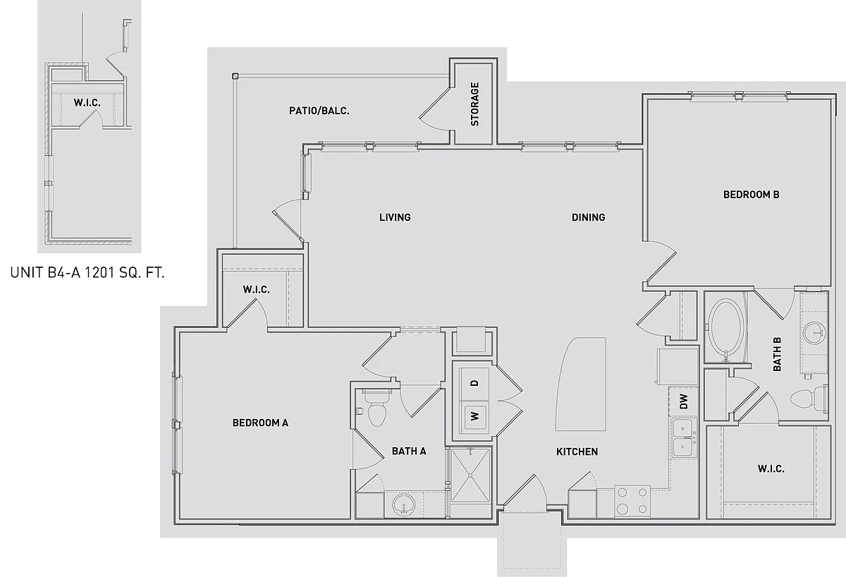 Floor plan B4
