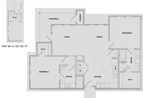 Floor plan B4