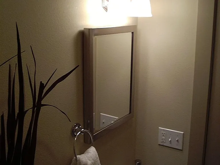1/2 bathroom on main floor