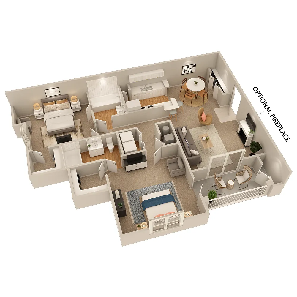 Floor plan B1