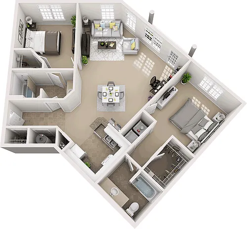 Floor plan G2B