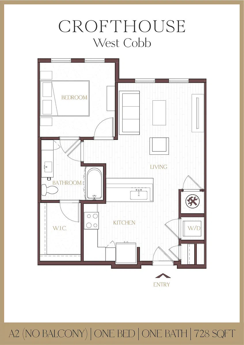 Floor plan A2-A