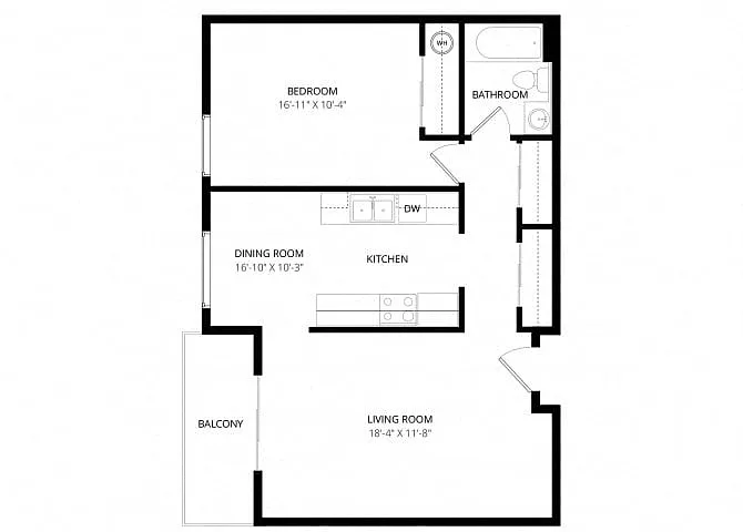 Floor plan Villa Large