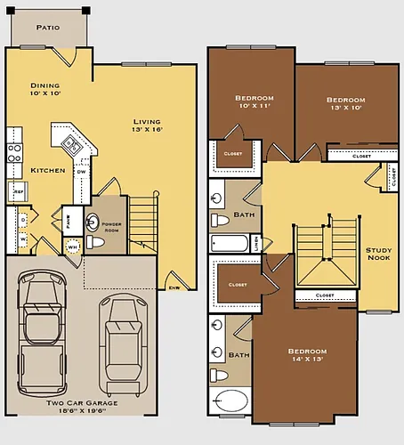 Floor plan C4TH