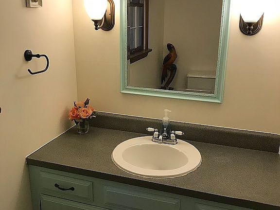 First floor half bath