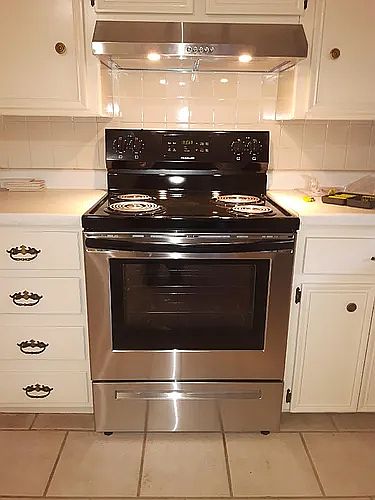 Stainless Appliances in Kitchen