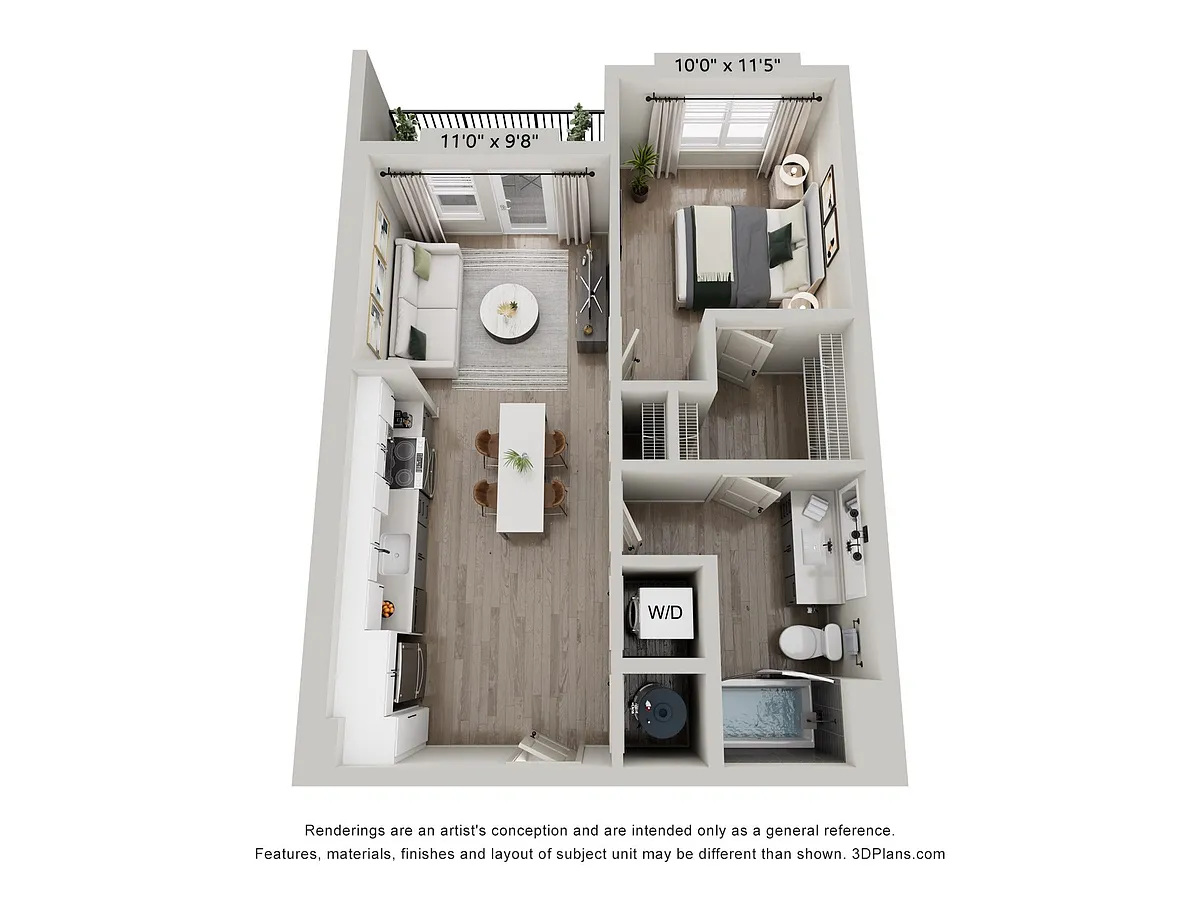 Floor plan 1A