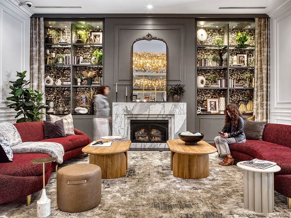 Flair Tower offers plenty of gathering spaces for residents and their guests