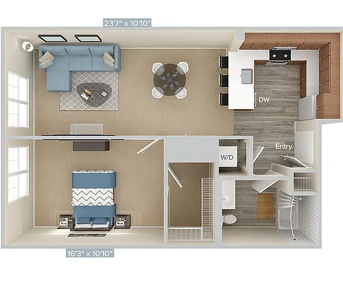 Floor plan A5-735