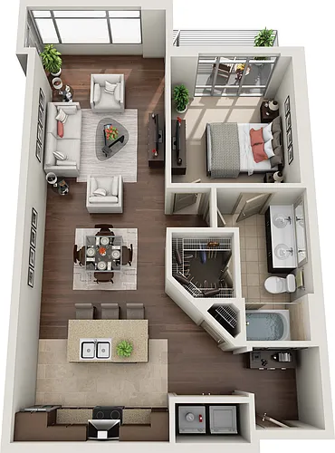 Floor plan A1F