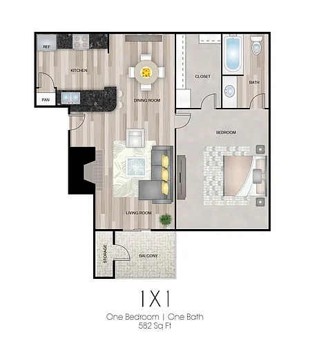 Floor plan 1/1