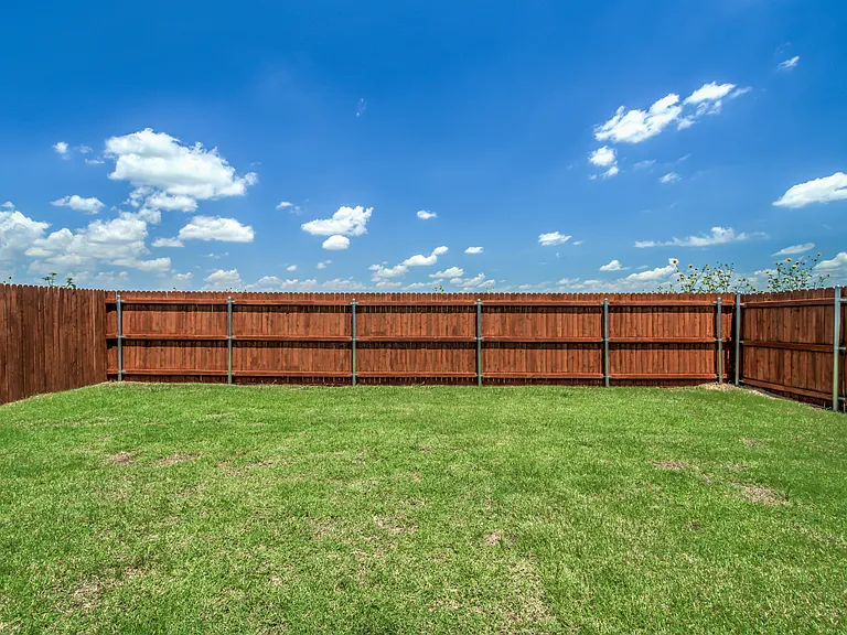 Fenced Yard