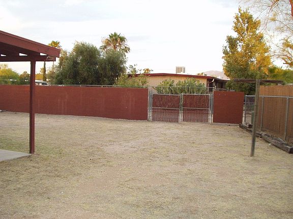 Side & Back Yard with Double Gate