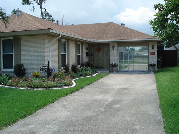 Driveway looking at front door