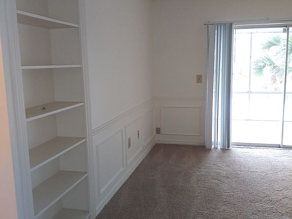 Built in bookshelves